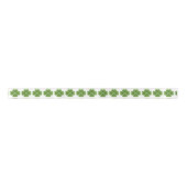 St. Patrick's day, Ierse groene glitterklaver Lint (Voorkant)