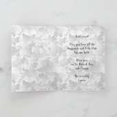 St. Patrick's Day Ierse shamrocks vlag fotolijstje Kaart (Binnen)