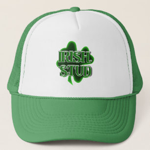 St. Patrick's Day Ierse Stud Trucker Hoed Pet