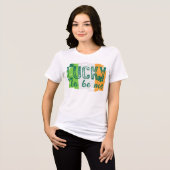 St. Patrick's Day Ierse vlag T-shirt (Voorkant volledig)