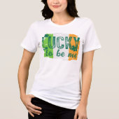 St. Patrick's Day Ierse vlag T-shirt (Voorkant)