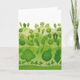 St Patrick's Day Ierse zegen Kaart