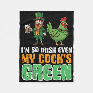 St. Patrick's Day Ik ben zo Iers dat zelfs mijn gr Fleece Deken