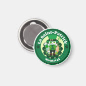 St. Patrick's Day in Montreal Magneet (Voorkant / Achterkant)