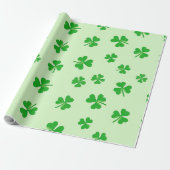 St. Patrick's Day inpakpapier (Uitgerold)