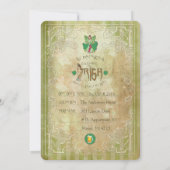 St.Patricks Day - Invitation de fête (Dos)
