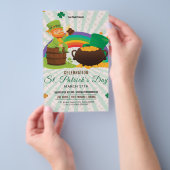 St Patrick's Day Invitation Flyer (Hand)