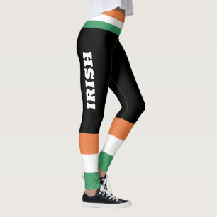 St Patrick's Day Ireland Flag Leggings