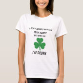 St. Patrick's Day Irish Accent Funny T-shirt (Voorkant)