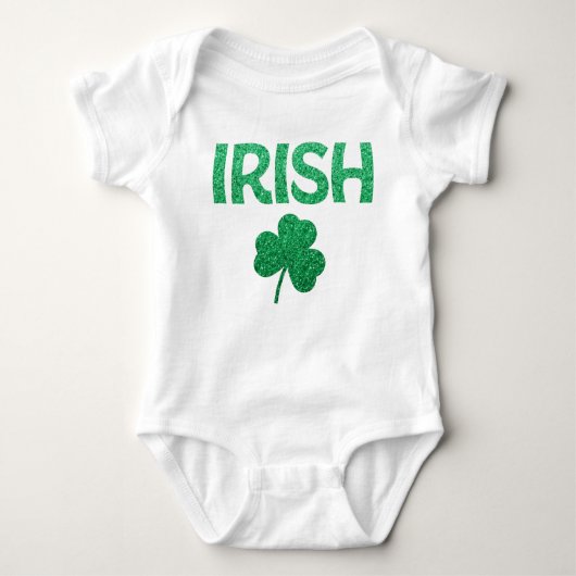 St Patricks Day Irish Baby Bodysuit (Voorkant)