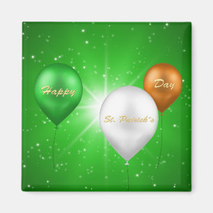 St. Patrick's Day Irish Balloons - Magnet Magneet