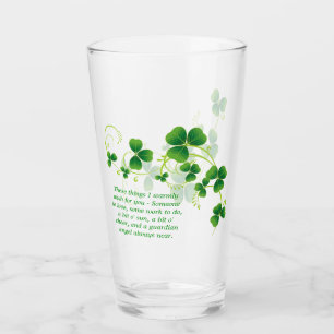 St. Patrick's Day Irish Blessing Pint Glass Glas