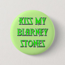 St. Patrick's Day Irish Buttonnen Ronde Button 5,7 Cm