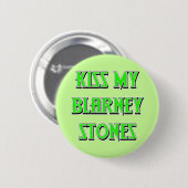 St. Patrick's Day Irish Buttonnen Ronde Button 5,7 Cm (Voorkant /achterkant)