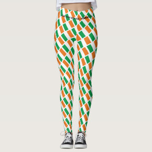 St Patrick's Day IRISH Christelijk UW EIGEN RACE Leggings