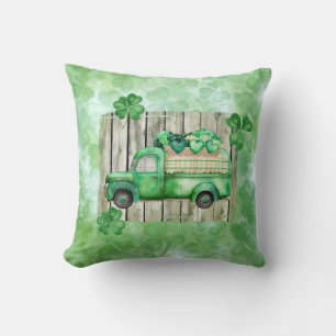 St. Patrick's Day Irish Clovers  Truck Kussen