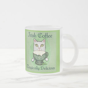St. Patrick's Day Irish Coffee Cat Mok