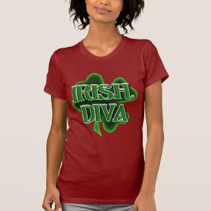 St. Patrick's Day Irish Diva T-shirt