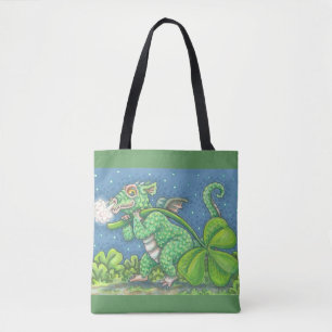 ST. PATRICK'S DAY IRISH DRAGON CANVAS TAS