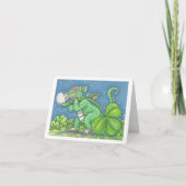 ST. PATRICK'S DAY IRISH DRAGON CARTE DE REMARQUE V (Devant)