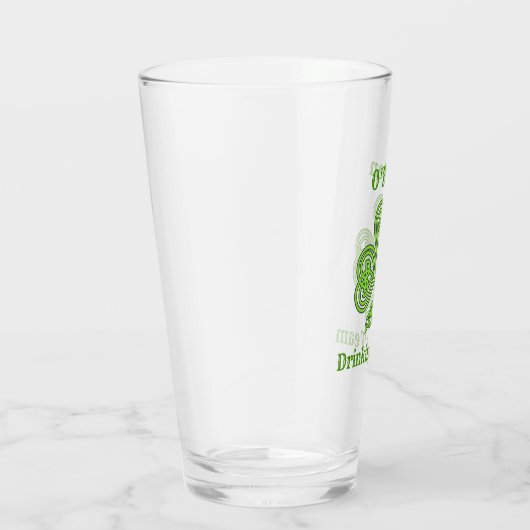 St. Patricks Day Irish Drink Team Shamrock Glas (Rechts)