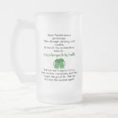 St. Patrick's Day Irish Drinking Toast Beer Mug (Gauche)