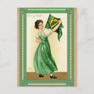  St Patricks Day Irish Erin Go Bragh Briefkaart