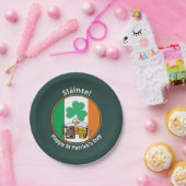 St Patricks Day Irish Flag Papieren Bordje (Feest)