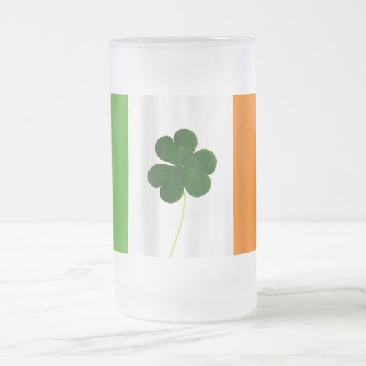 St. Patrick's Day Irish Flag Shamrock Ireland Mok (Center)