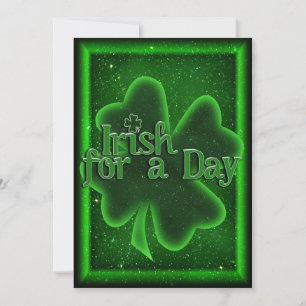 St. Patrick's Day Irish for a Day Kaart