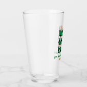 St Patricks Day Irish Funny Drink Beer Pint Glas (Rechts)