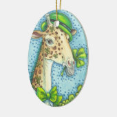 St. Patrick's Day IRISH GIRAFFE CHRISTMAS ORNAMENT (Links)