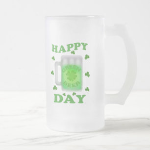 St. Patrick's Day Irish Green Beer Mok
