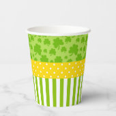 St Patrick's Day Irish Holiday Boy Baby shower Papieren Bekers (Achterkant)