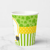 St Patrick's Day Irish Holiday Boy Baby shower Papieren Bekers (Links)