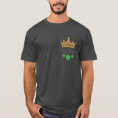 St Patrick's Day Irish King Funny T-Shirt (Voorkant)