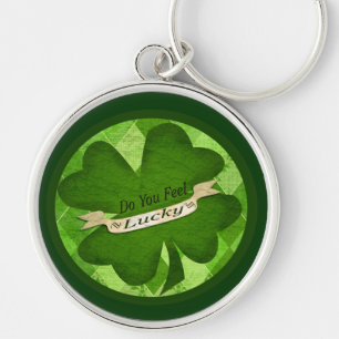 St. Patrick's day Irish Lucky Clover Sleutelhanger