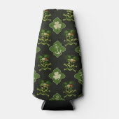 St. Patrick's Day Irish Pirate Bottle Cooler (Voorkant)
