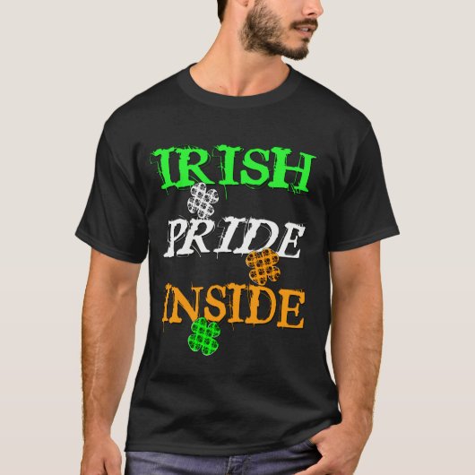 St. Patrick's Day Irish Pride Inside T-Shirt (Voorkant)