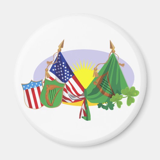 St. Patrick's Day Irish Pride Magneet (Voorkant)