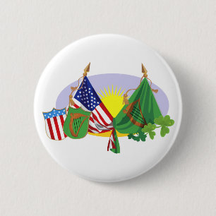 St. Patrick's Day Irish Pride Ronde Button 5,7 Cm