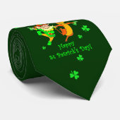 St. Patrick's Day Irish Pride Stropdas (Opgerold)