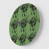 St. Patrick's Day Irish Shamrock Bouquet Clock Grote Klok (Hoek)