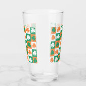 St. Patrick's Day Irish Shamrock Clover Beer Glas (Rechts)