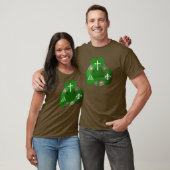 St. Patrick's Day Irish Shamrock Mannen T-Shirt (Unisex)