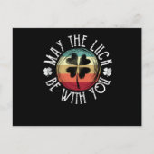 St. Patrick's Day Irish Shamrock May Happiness Briefkaart (Voorkant)