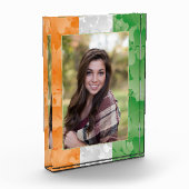 St. Patrick's Day Irish shamrocks flag lijst Fotoblokken (Links)