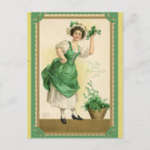  St. Patricks Day Irish Top of the Morning Briefkaart (Voorkant)