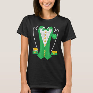 St Patrick's Day Irish Tuxedo Childs Leprechaun Co T-shirt