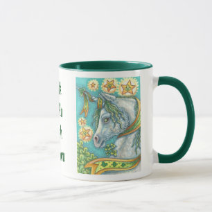 ST. PATRICK'S DAY IRISH UNICORN MUG *Personnaliser
